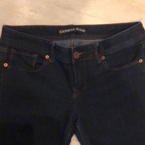 Express women’s Stella cropped skinny jeans size 4